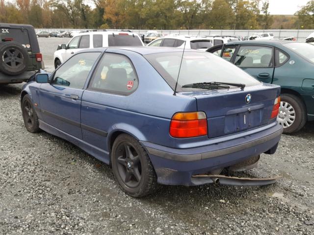 WBACG732XVAS99171 - 1997 BMW 318 TI BLUE photo 3