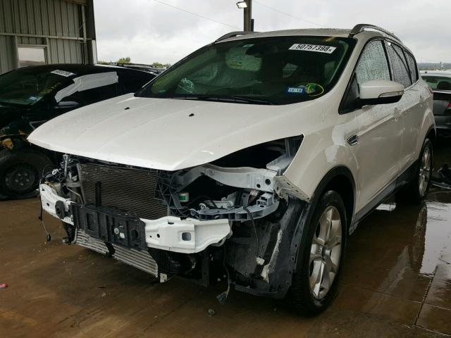 1FMCU9J97EUC86413 - 2014 FORD ESCAPE TIT WHITE photo 2