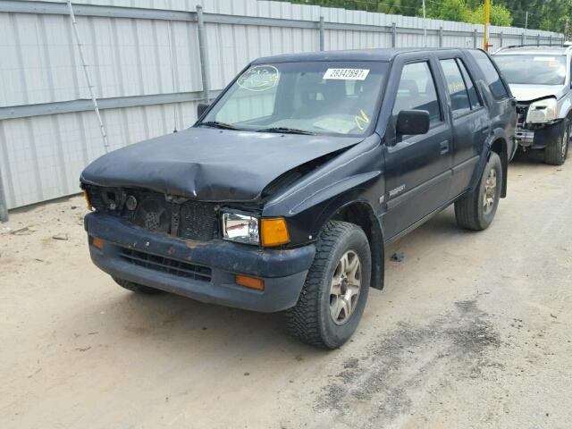 4S6CM58V3T4411830 - 1996 HONDA PASSPORT E შავი ფოტო 2