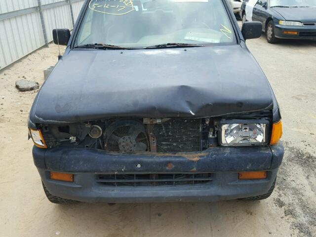 4S6CM58V3T4411830 - 1996 HONDA PASSPORT E შავი ფოტო 9