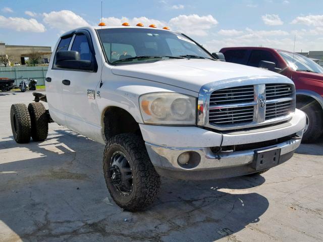 3D7MX48A08G201122 - 2008 DODGE RAM 3500 S WHITE photo 1