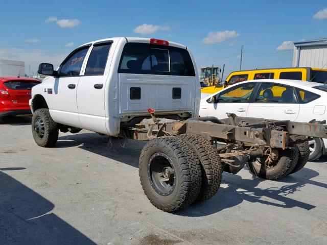 3D7MX48A08G201122 - 2008 DODGE RAM 3500 S WHITE photo 3