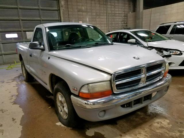 1B7FL26X0VS309982 - 1997 DODGE DAKOTA GRAY photo 1