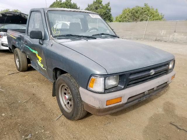 4TARN81A3PZ153889 - 1993 TOYOTA PICKUP 1/2 GREEN photo 1