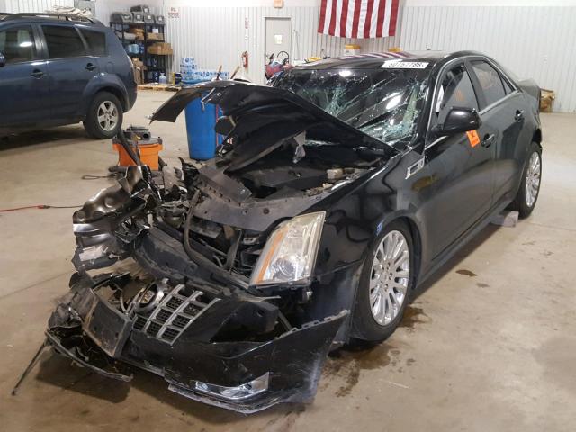 1G6DP5E33C0103322 - 2012 CADILLAC CTS PREMIU BLACK photo 2