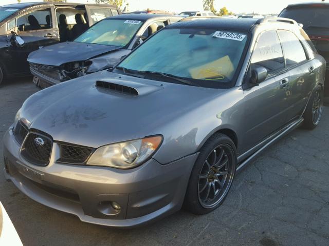 JF1GG79676G804537 - 2006 SUBARU IMPREZA WR GRAY photo 2