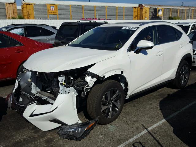 JTJYARBZXJ2107754 - 2018 LEXUS NX 200T WHITE photo 2