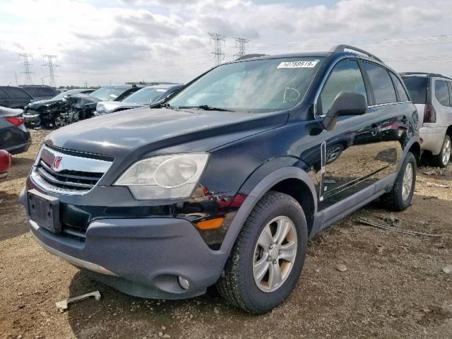 3GSCL33P29S544329 - 2009 SATURN VUE XE BLACK photo 2