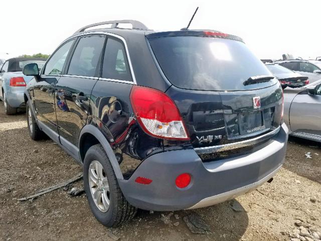 3GSCL33P29S544329 - 2009 SATURN VUE XE BLACK photo 3