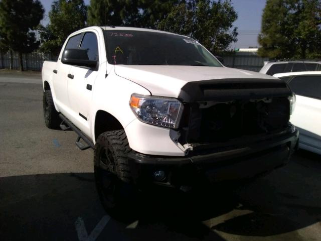 5TFEY5F16GX208526 - 2016 TOYOTA TUNDRA CRE WHITE photo 1