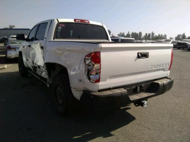 5TFEY5F16GX208526 - 2016 TOYOTA TUNDRA CRE WHITE photo 3