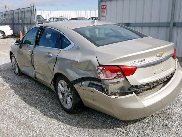 2G1115SL8E9198841 - 2014 CHEVROLET IMPALA LT TAN photo 9