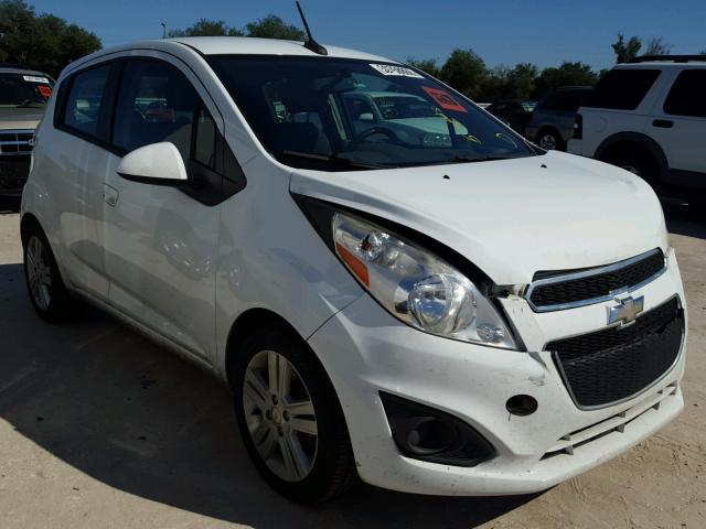 KL8CA6S99DC511874 - 2013 CHEVROLET SPARK LS WHITE photo 1