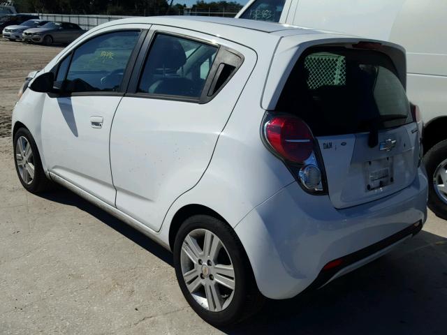 KL8CA6S99DC511874 - 2013 CHEVROLET SPARK LS WHITE photo 3