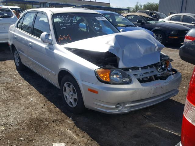 KMHCG45C85U670099 - 2005 HYUNDAI ACCENT GL GRAY photo 1