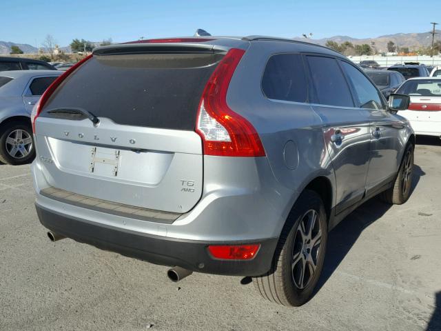 YV4902DZ5C2310274 - 2012 VOLVO XC60 T6 SILVER photo 4