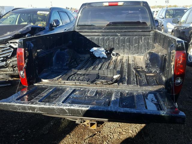 1GCCS199478218940 - 2007 CHEVROLET COLORADO BLACK photo 9