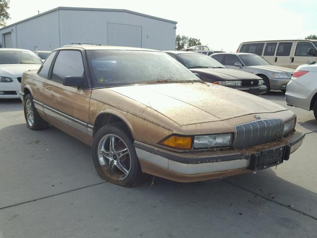 2G4WD14W8K1440960 - 1989 BUICK REGAL LIMI GOLD photo 1