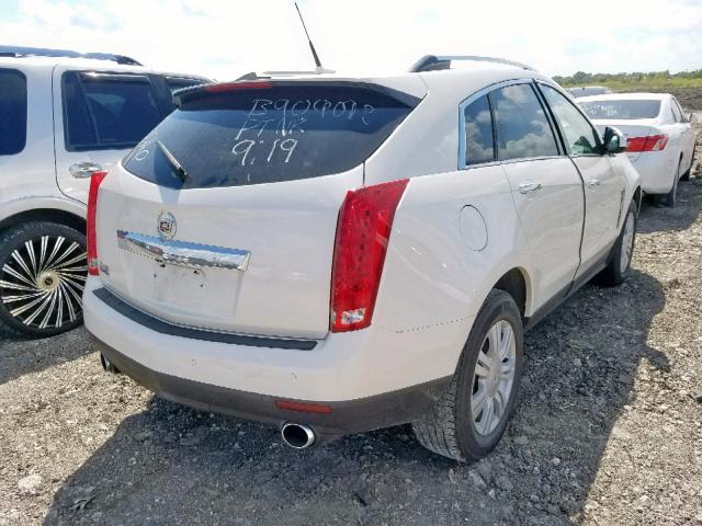 3GYFNAEY3AS583426 - 2010 CADILLAC SRX LUXURY WHITE photo 4