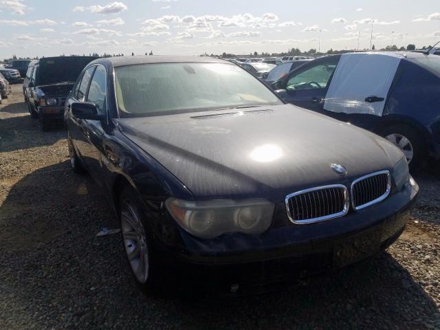 WBAGL63484DP68747 - 2004 BMW 745 I BLACK photo 1