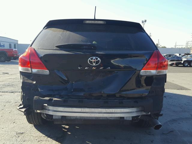 4T3ZA3BB7AU022692 - 2010 TOYOTA VENZA BASE BLACK photo 9