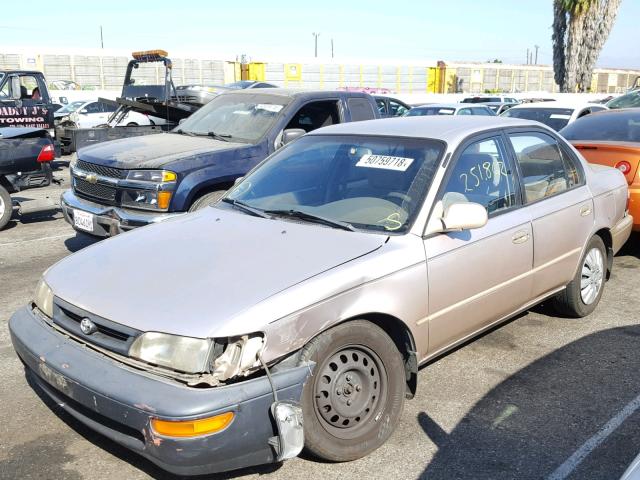 1NXBB02E0TZ459131 - 1996 TOYOTA COROLLA DX TAN photo 2