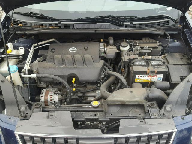 3N1AB61E37L719934 - 2007 NISSAN SENTRA 2.0 BLUE photo 7