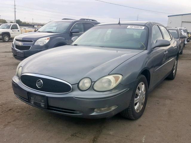 2G4WC562651308885 - 2005 BUICK LACROSSE C GRAY photo 2