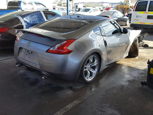 JN1AZ44E59M401091 - 2009 NISSAN 370Z SILVER photo 4