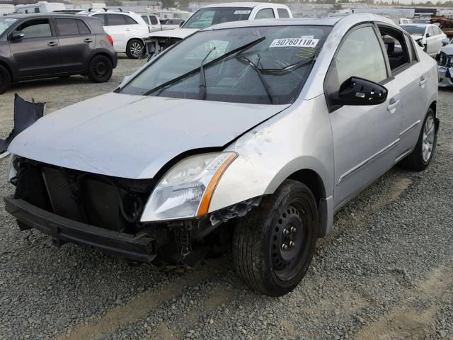 3N1AB6AP7AL652716 - 2010 NISSAN SENTRA 2.0 SILVER photo 2