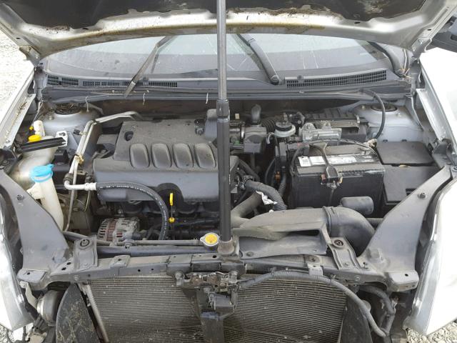 3N1AB6AP7AL652716 - 2010 NISSAN SENTRA 2.0 SILVER photo 7