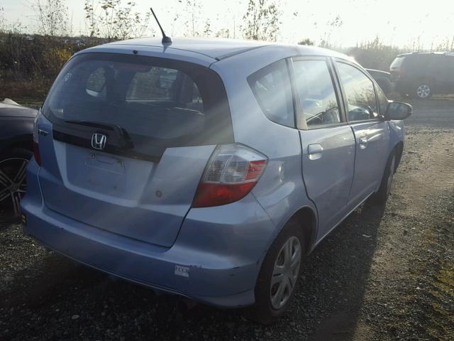 JHMGE88279S060569 - 2009 HONDA FIT TURQUOISE photo 4