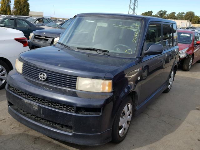 JTLKT324540163531 - 2004 TOYOTA SCION XB Mavi foto 2