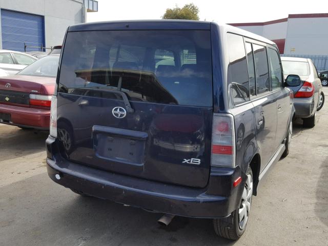 JTLKT324540163531 - 2004 TOYOTA SCION XB Mavi foto 4
