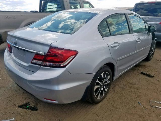 2HGFB2F92DH506504 - 2013 HONDA CIVIC EXL Gümüş foto 4