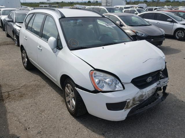 KNAFG526887159045 - 2008 KIA RONDO LX WHITE photo 1