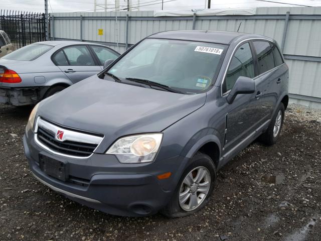 3GSCL33P58S512098 - 2008 SATURN VUE XE GRAY photo 2