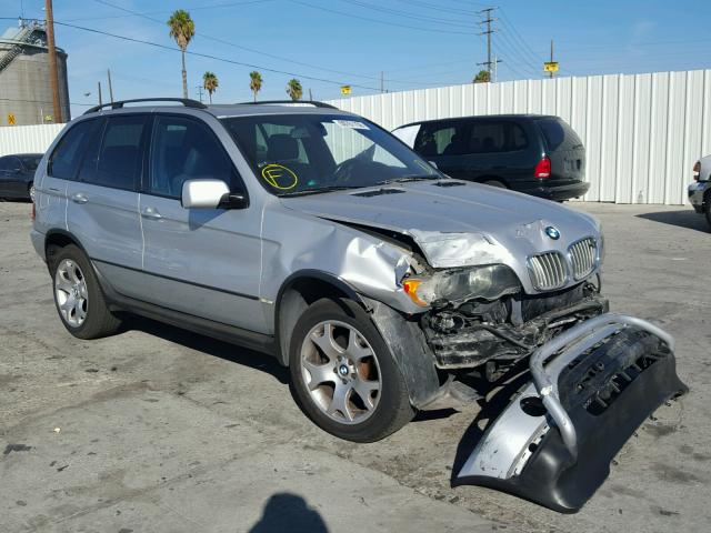 WBAFB33531LH23130 - 2001 BMW X5 4.4I SILVER photo 1