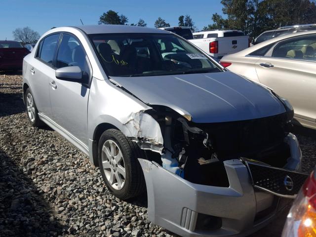 3N1AB6APXAL699688 - 2010 NISSAN SENTRA 2.0 SILVER photo 1