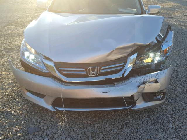 1HGCR6F77EA007122 - 2014 HONDA ACCORD HYB SILVER photo 7