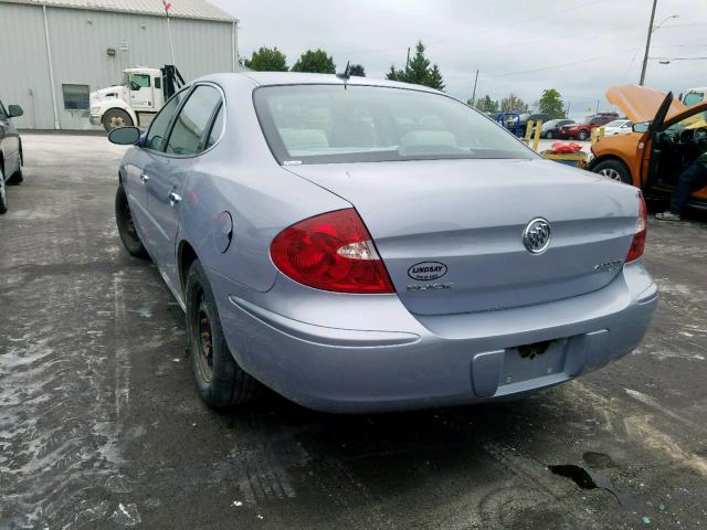 2G4WF582961300754 - 2006 BUICK ALLURE CX PURPLE photo 3