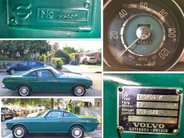 183451023079 - 1967 VOLVO 1800S GREEN photo 10