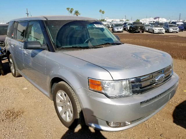 2FMGK5BC9BBD36448 - 2011 FORD FLEX SE SILVER photo 1