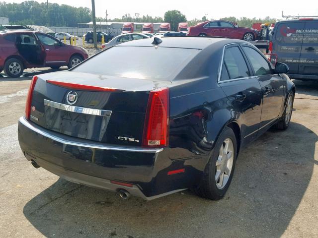 1G6DS57V290124877 - 2009 CADILLAC CTS HI FEA BLACK photo 4