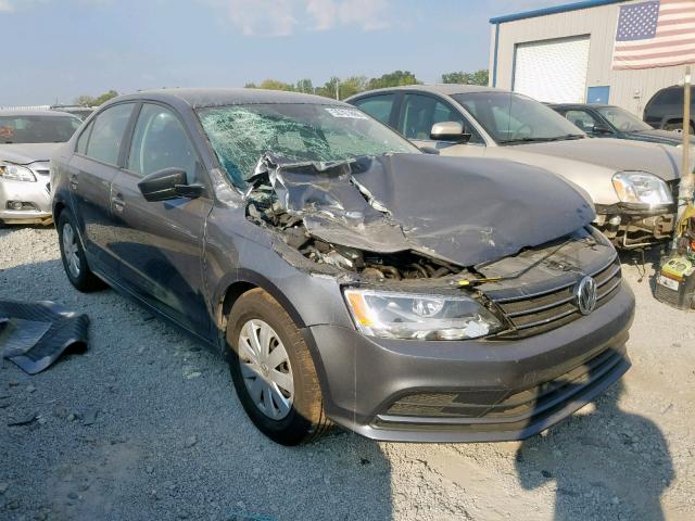 3VW267AJ7GM315552 - 2016 VOLKSWAGEN JETTA S GREEN photo 1