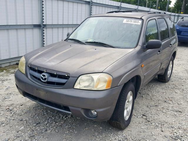 4F2CZ06134KM12670 - 2004 MAZDA TRIBUTE ES 灰色 照片 2