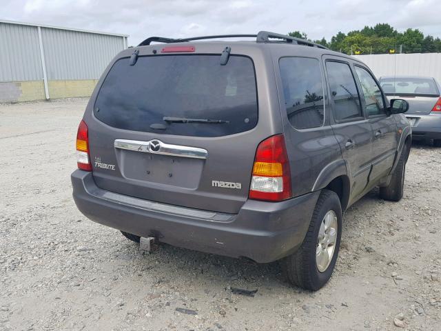 4F2CZ06134KM12670 - 2004 MAZDA TRIBUTE ES 灰色 照片 4