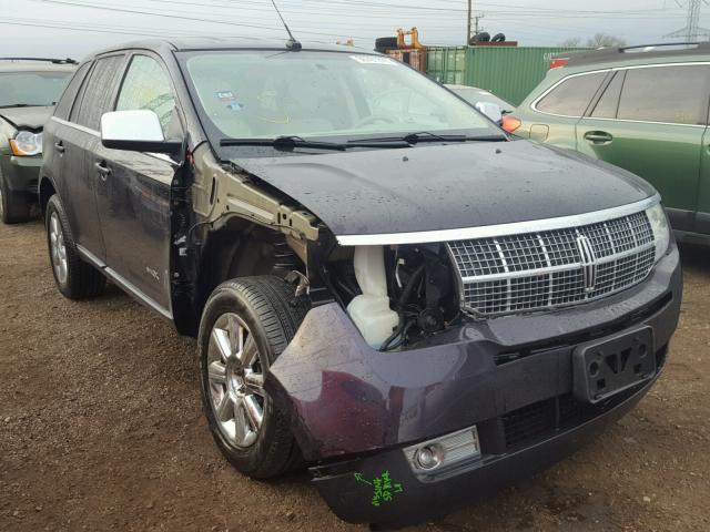 2LMDU88C47BJ05121 - 2007 LINCOLN MKX PURPLE photo 1