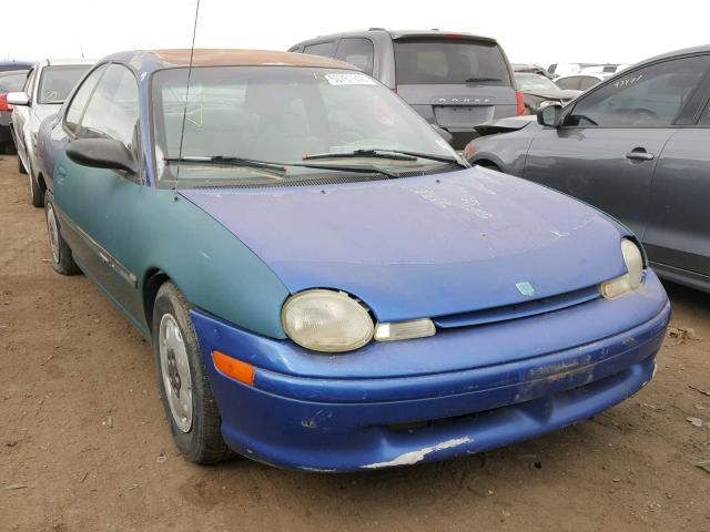 1B3ES42CXSD328263 - 1995 DODGE NEON HIGHL BLUE photo 1