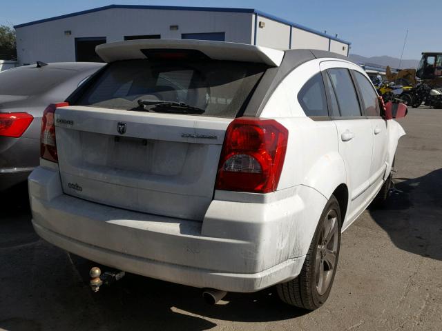 1B3CB8HB4BD225336 - 2011 DODGE CALIBER RU WHITE photo 4